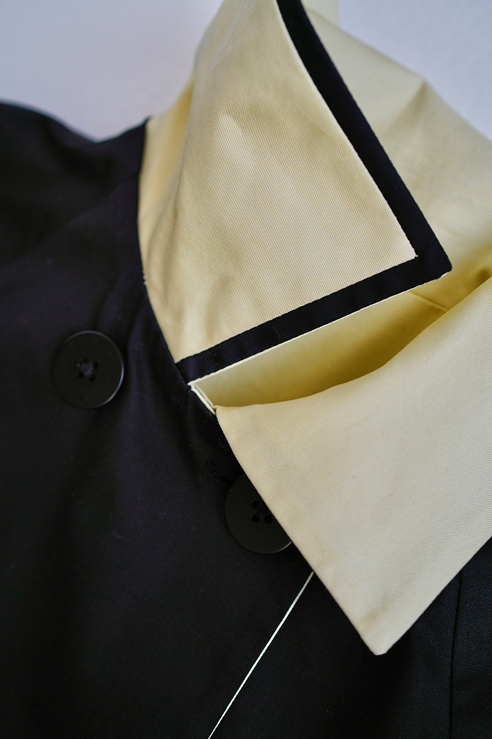 1960s|Reversible A-line Trench Coat