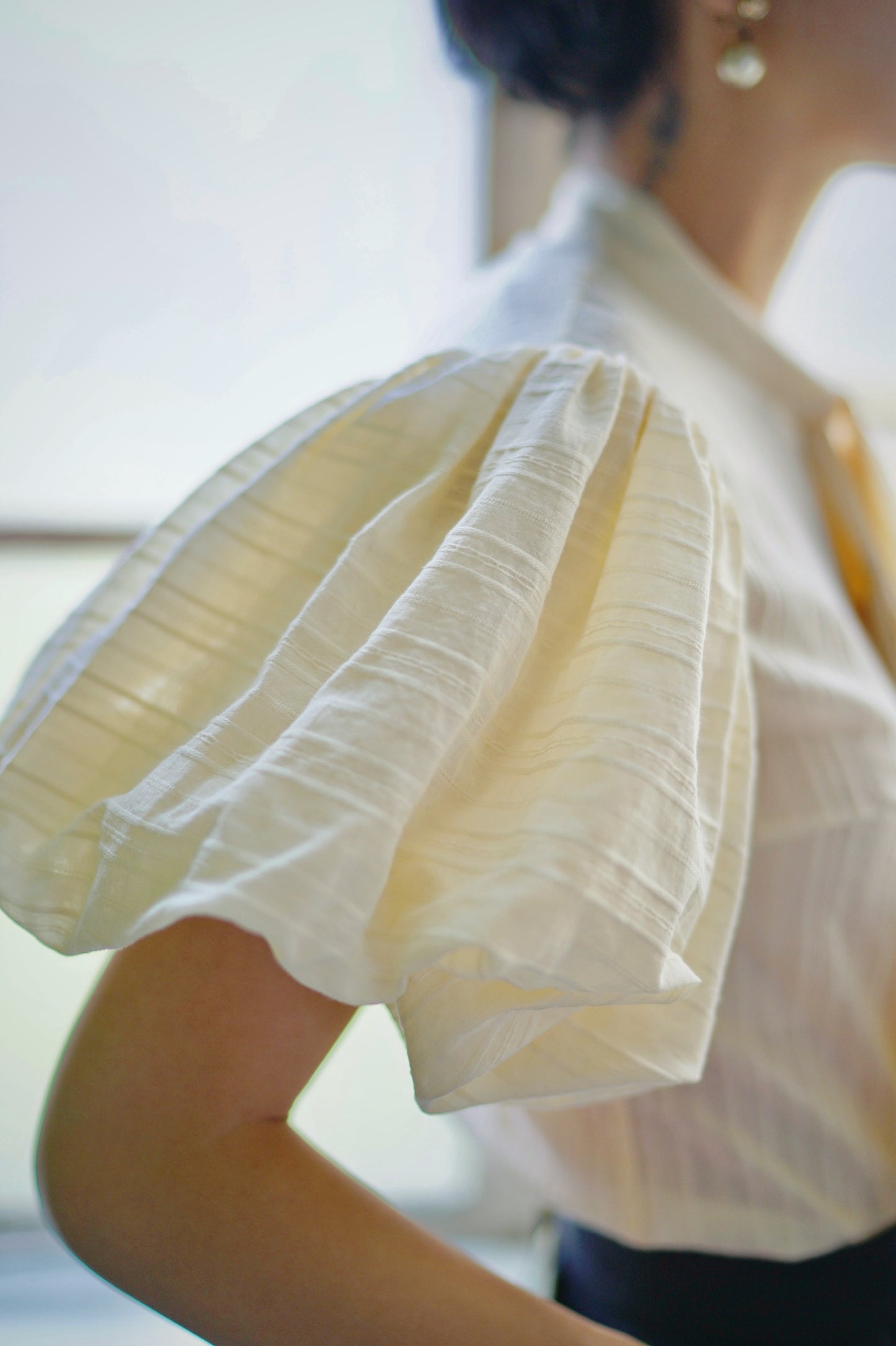 1930s|Classic lantern sleeve shirt