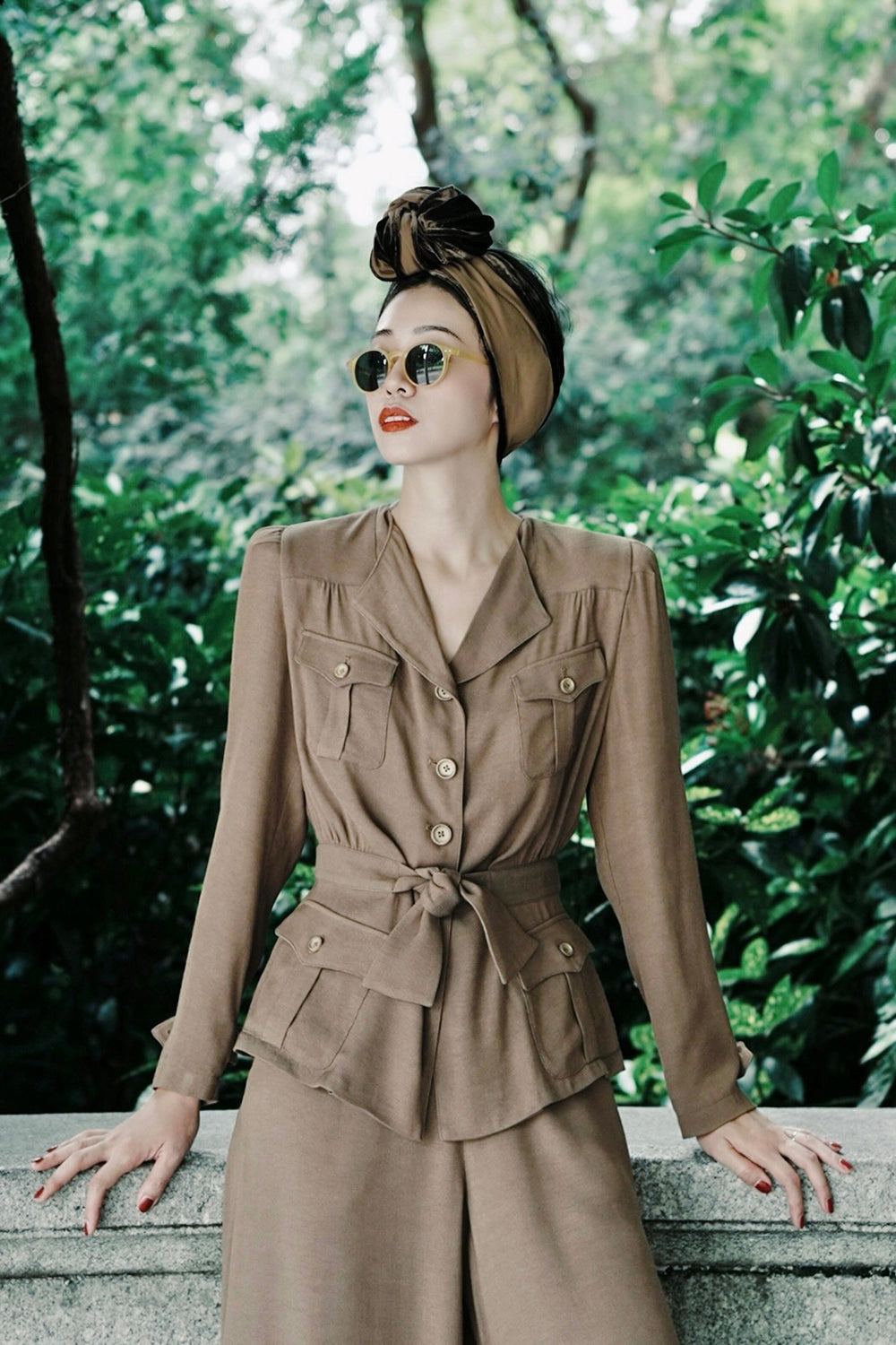 1940s| Safari Suits |Tops & Skirts & Pants