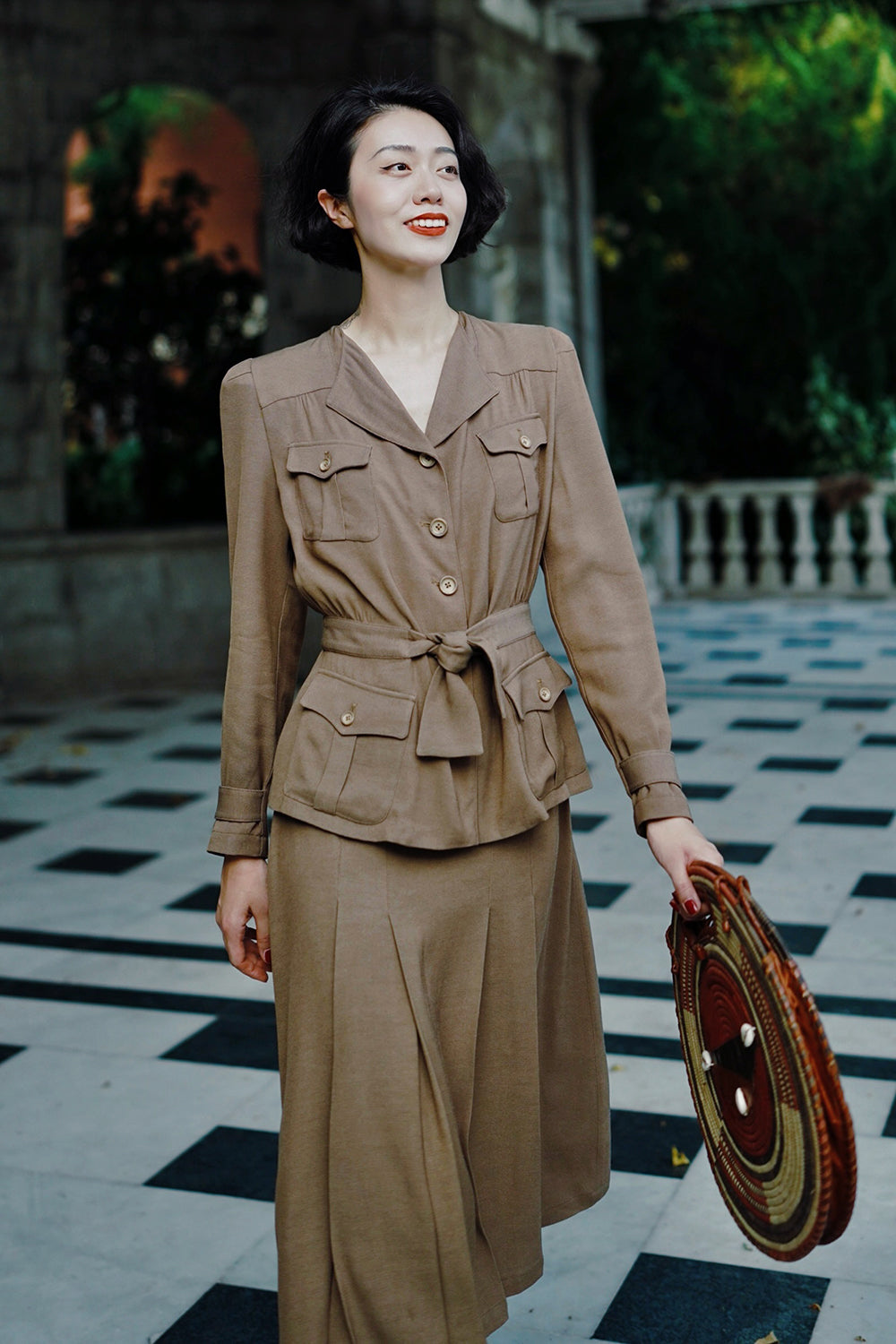1940s| Safari Suits |Tops & Skirts & Pants