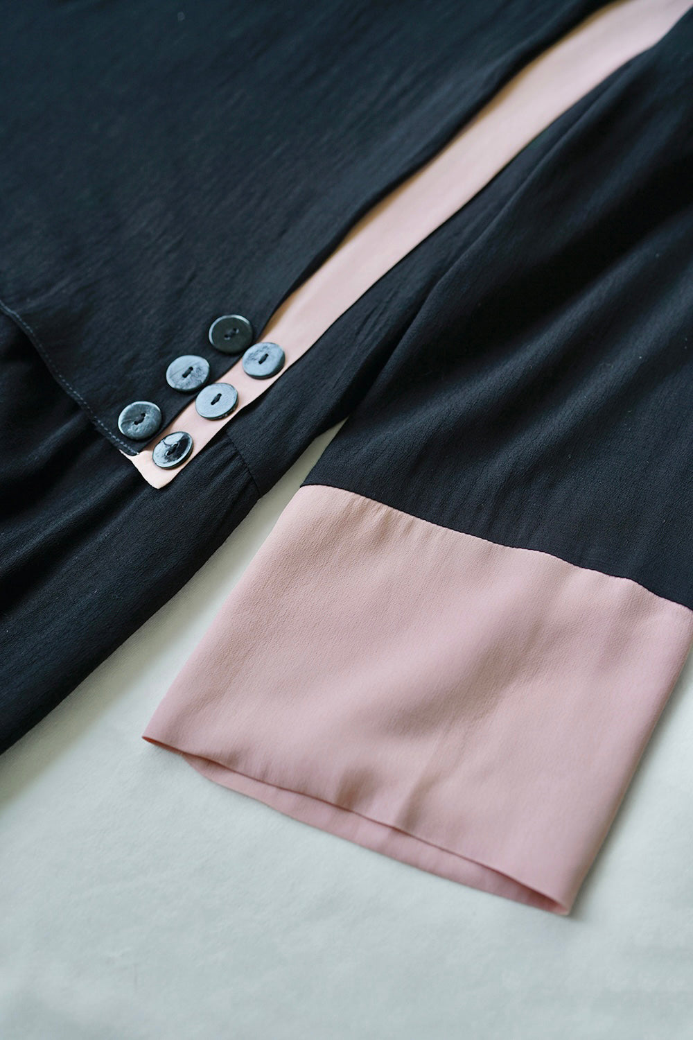 1920s|Color-Block Day Dress