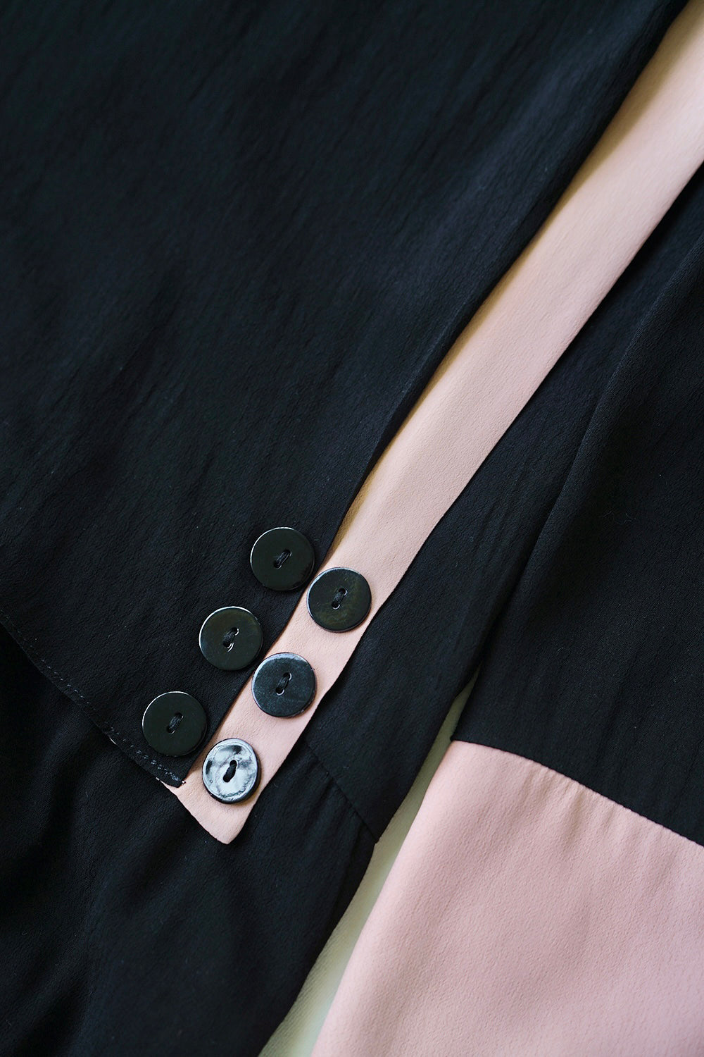 1920s|Color-Block Day Dress