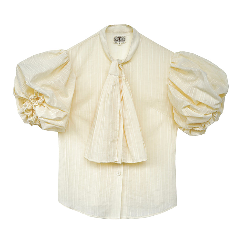 1930s|Classic lantern sleeve shirt