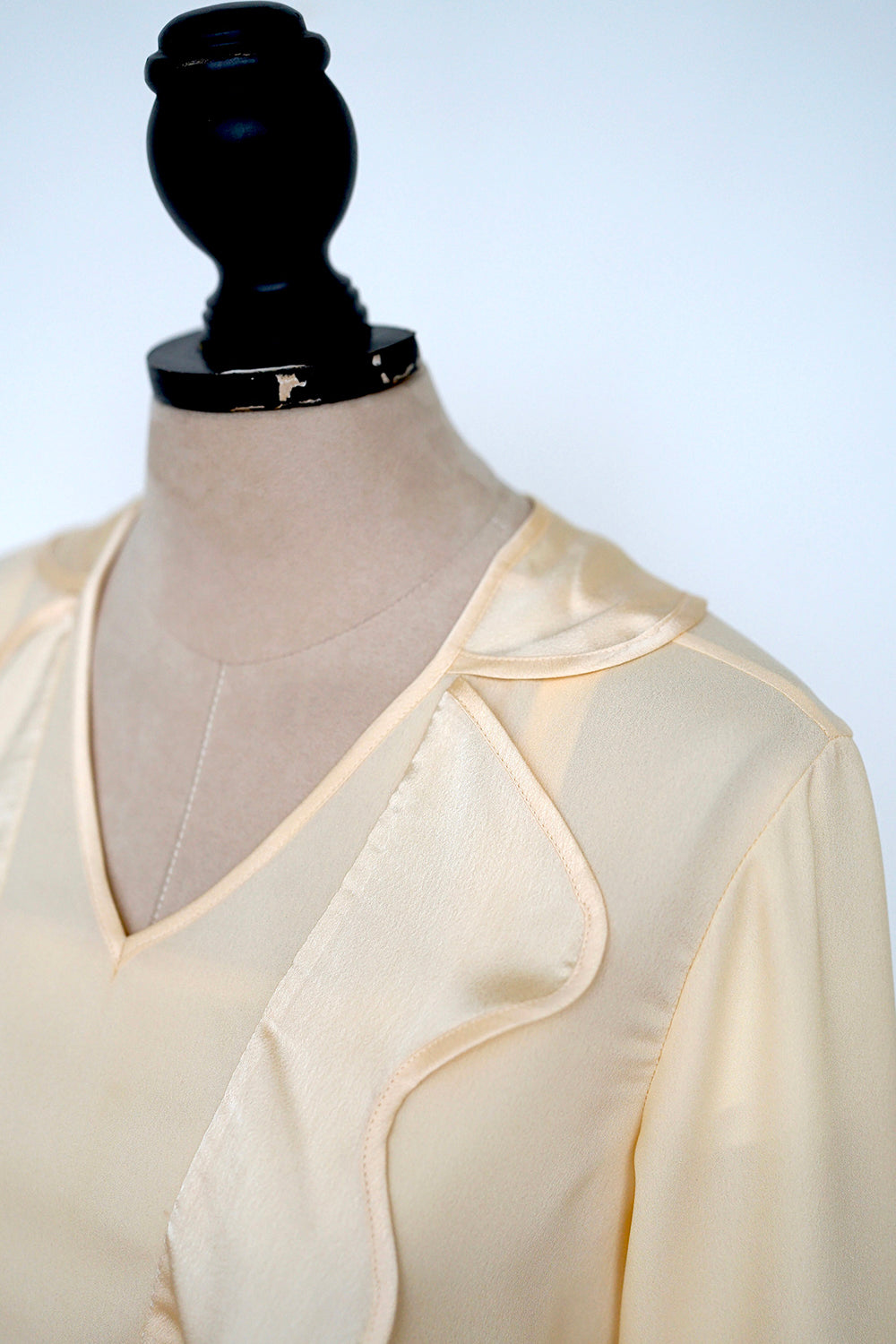 1920s|Wave-edged 2Pc Set
