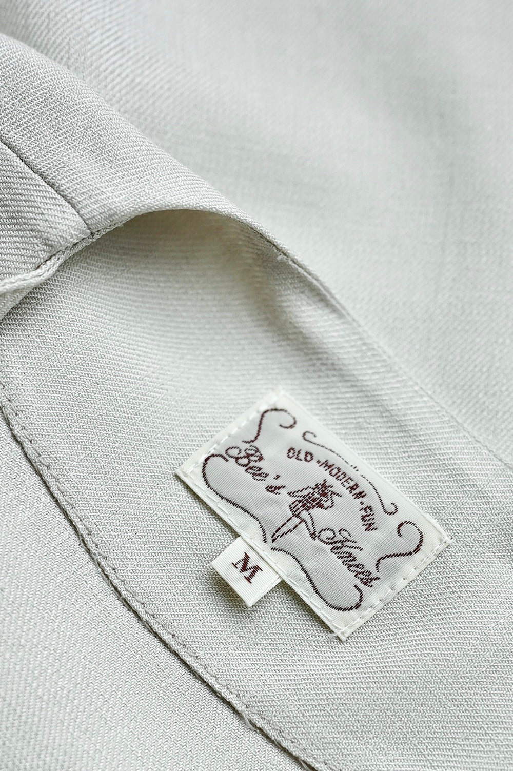 1920s|Radiant stripe seed embroidery coat(White)