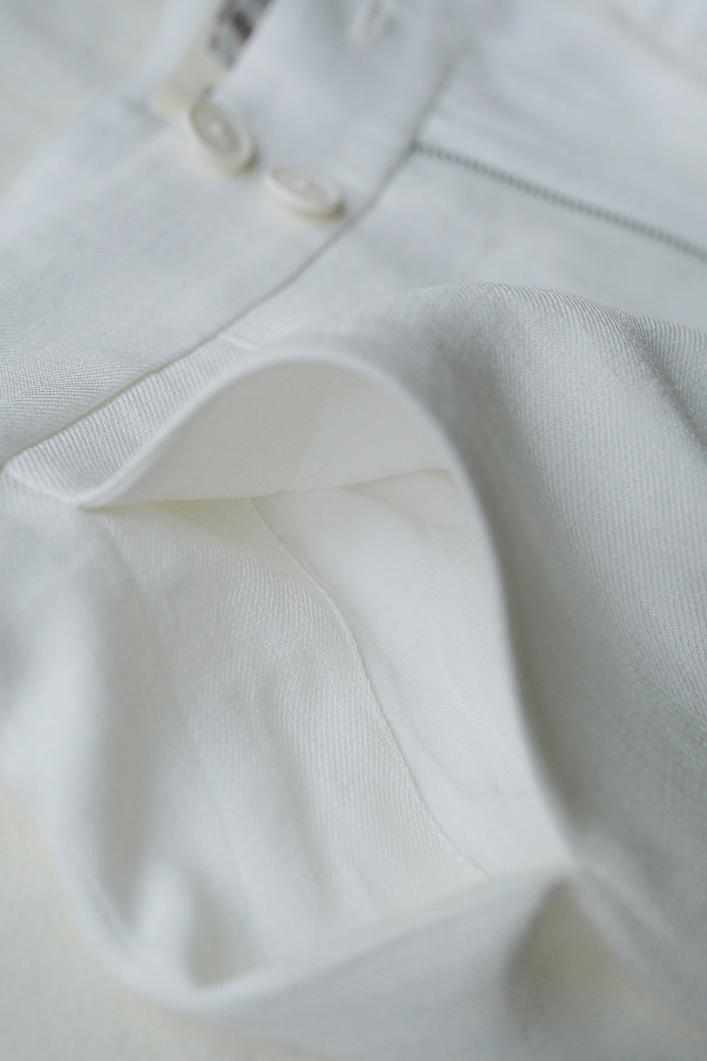 1930s|White Wide-leg Pants & Short Jacket
