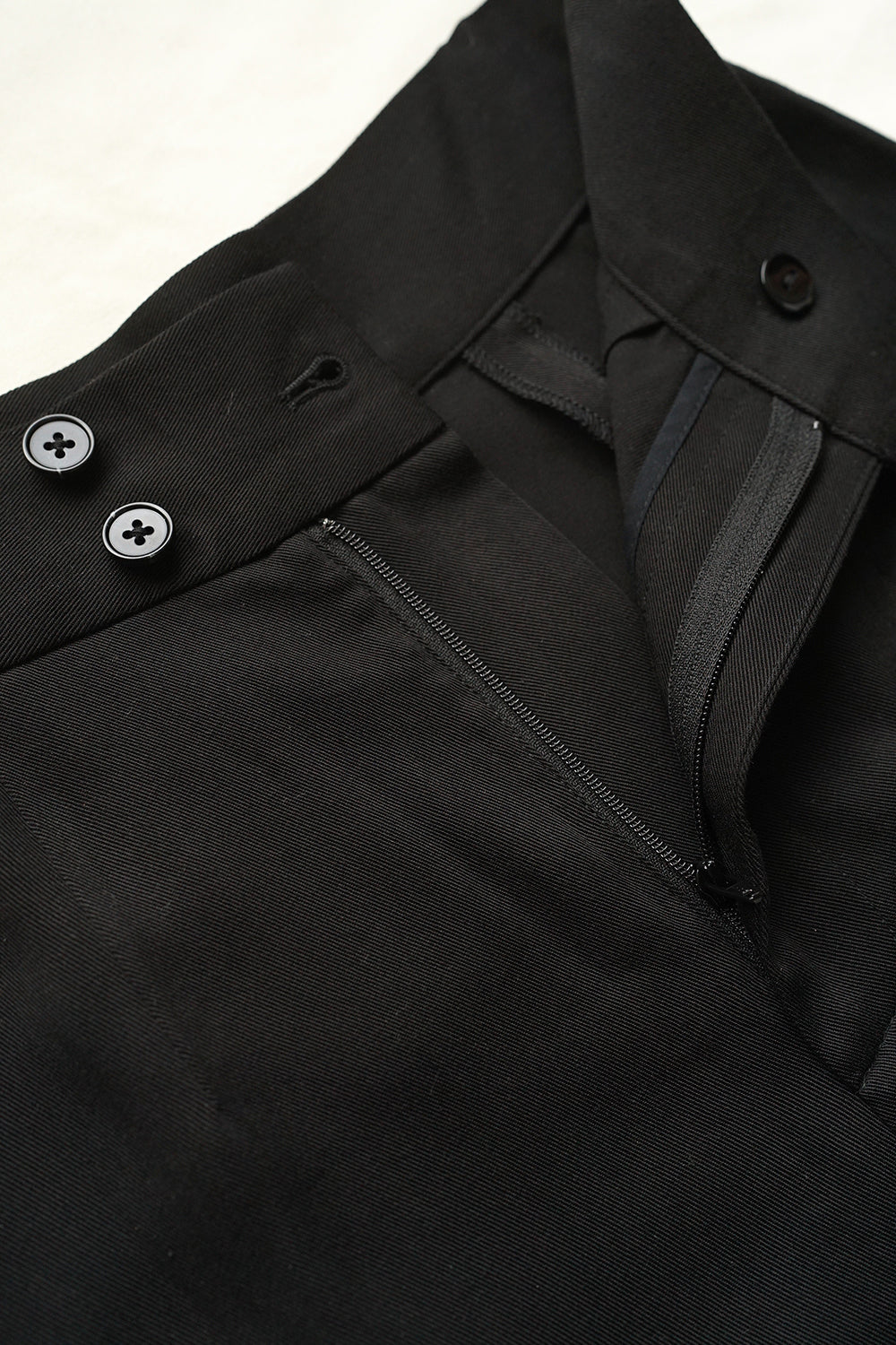 1930s|Versatile High-Waisted Wide-Leg Pants