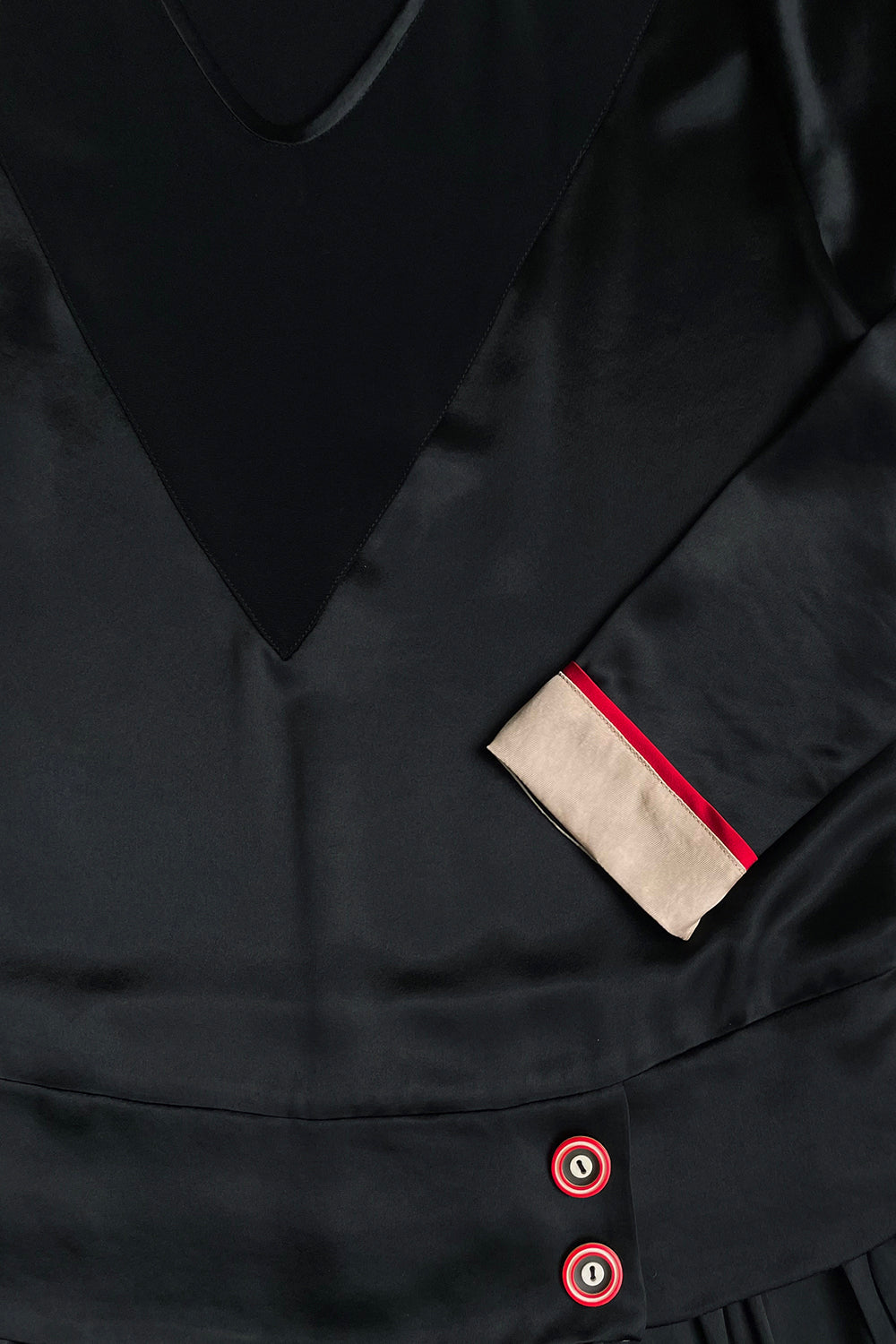 1920s |"It Girl~!" Ribbon Tie Dress