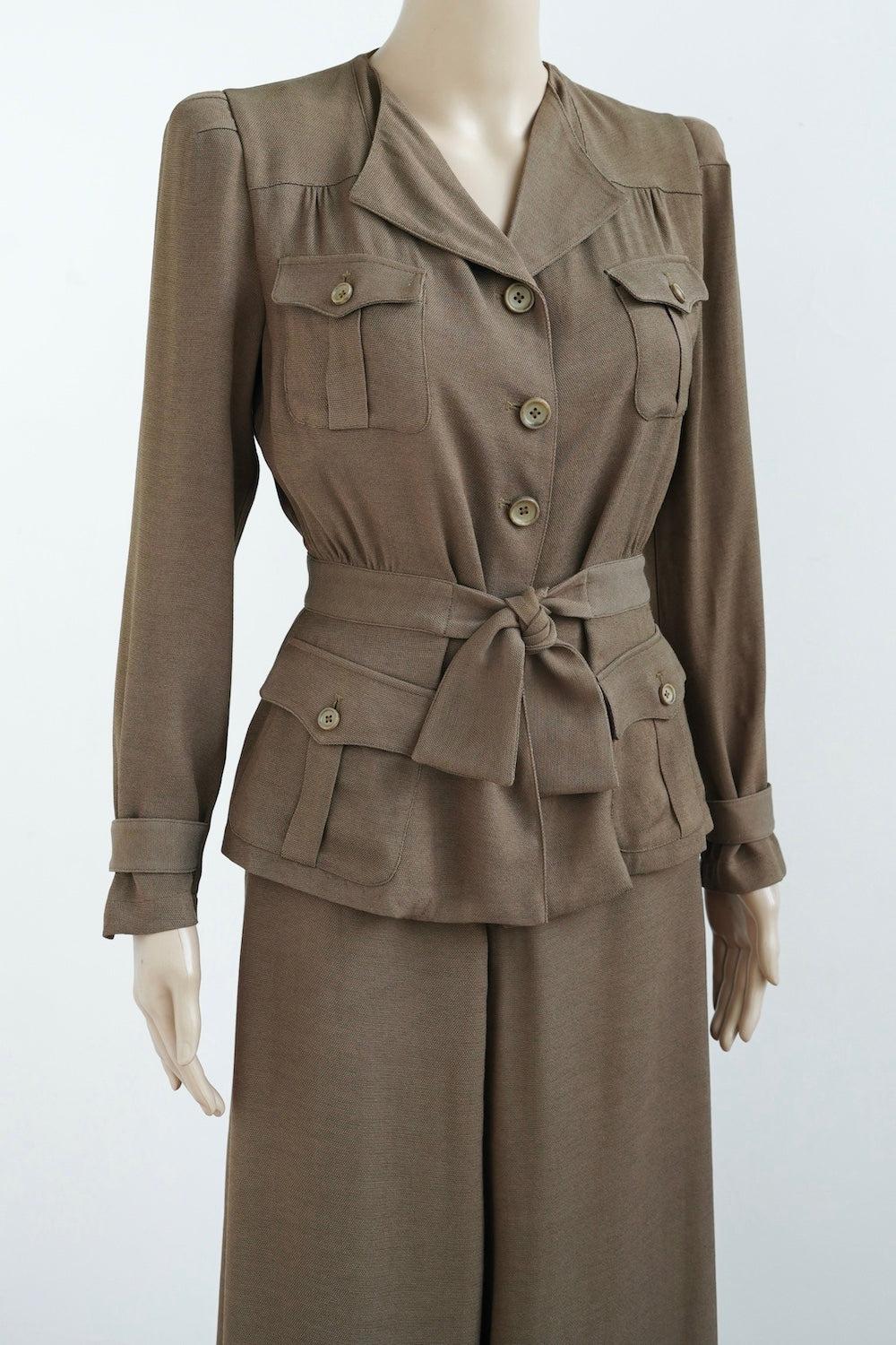 1940s| Safari Suits |Tops & Skirts & Pants