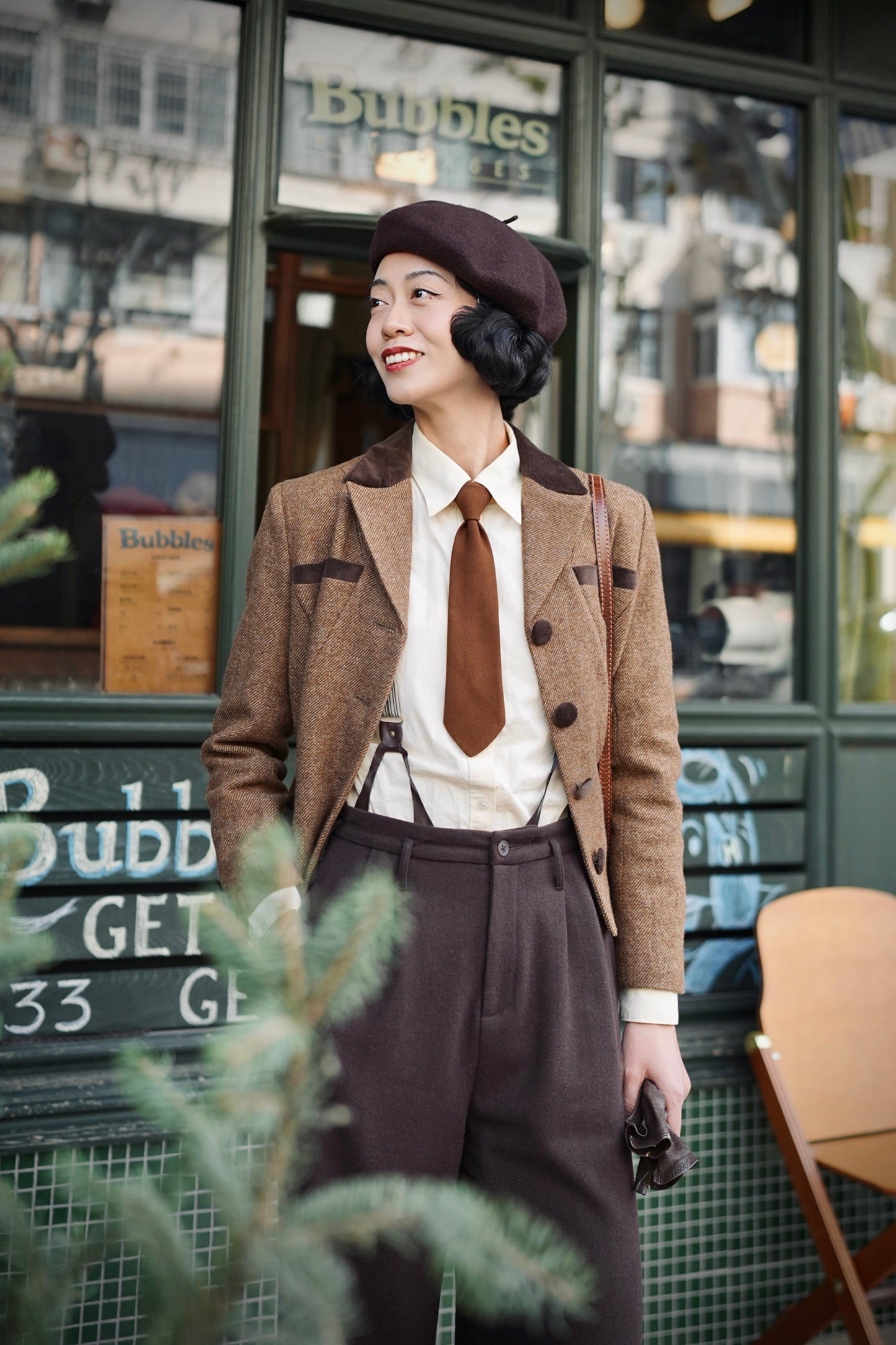 1940s｜WWII-style Tweed Jacket