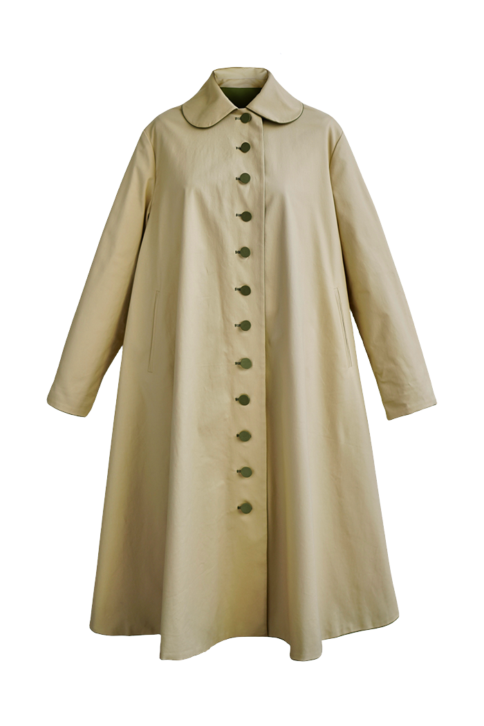 1950s｜Reversible Two-tone Swing Coat （Green）