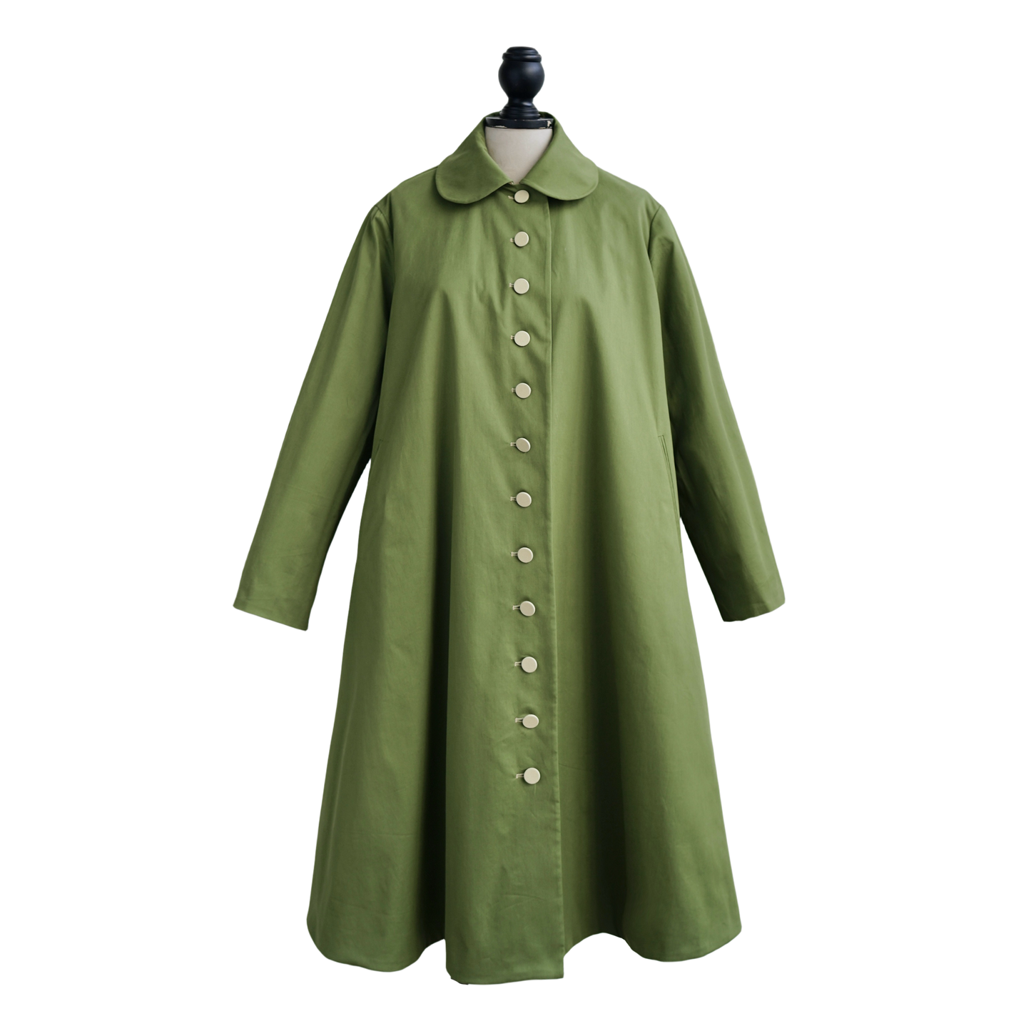 1950s｜Reversible Two-tone Swing Coat （Green）