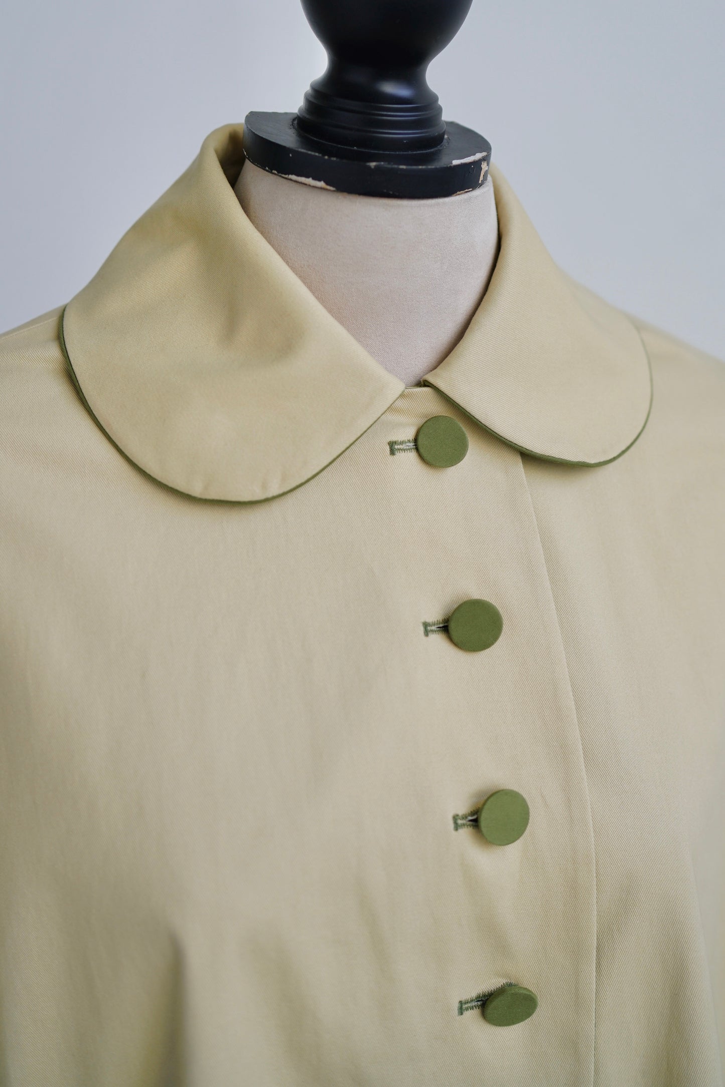 1950s｜Reversible Two-tone Swing Coat （Green）