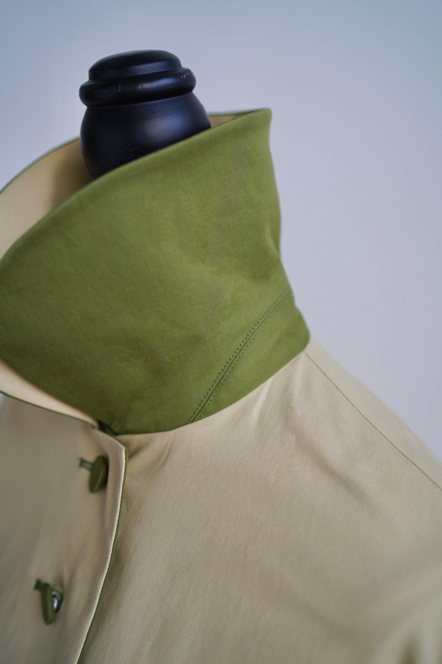 1950s｜Reversible Two-tone Swing Coat （Green）