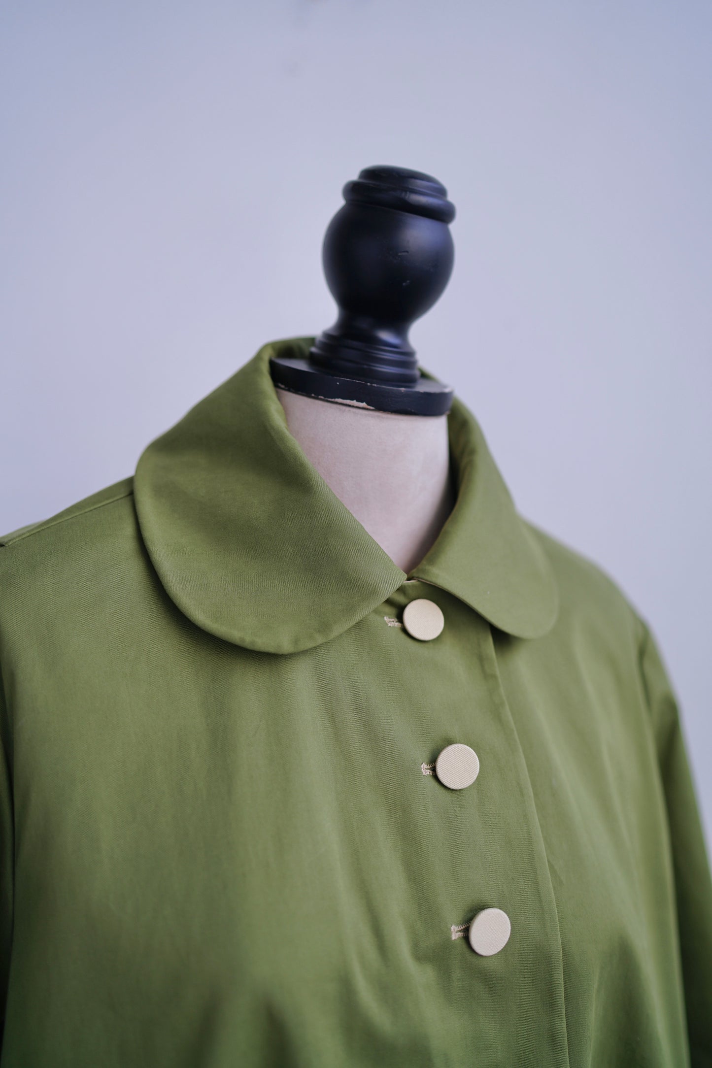 1950s｜Reversible Two-tone Swing Coat （Green）