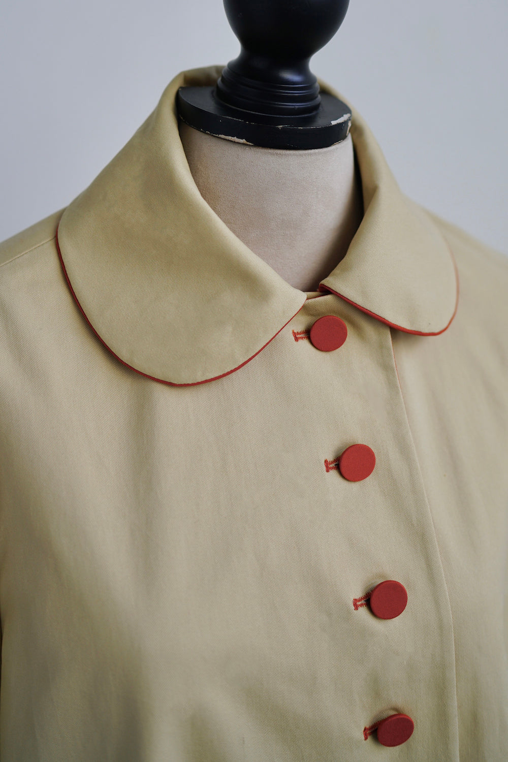 1950s｜Reversible Two-tone Swing Coat （Orange）