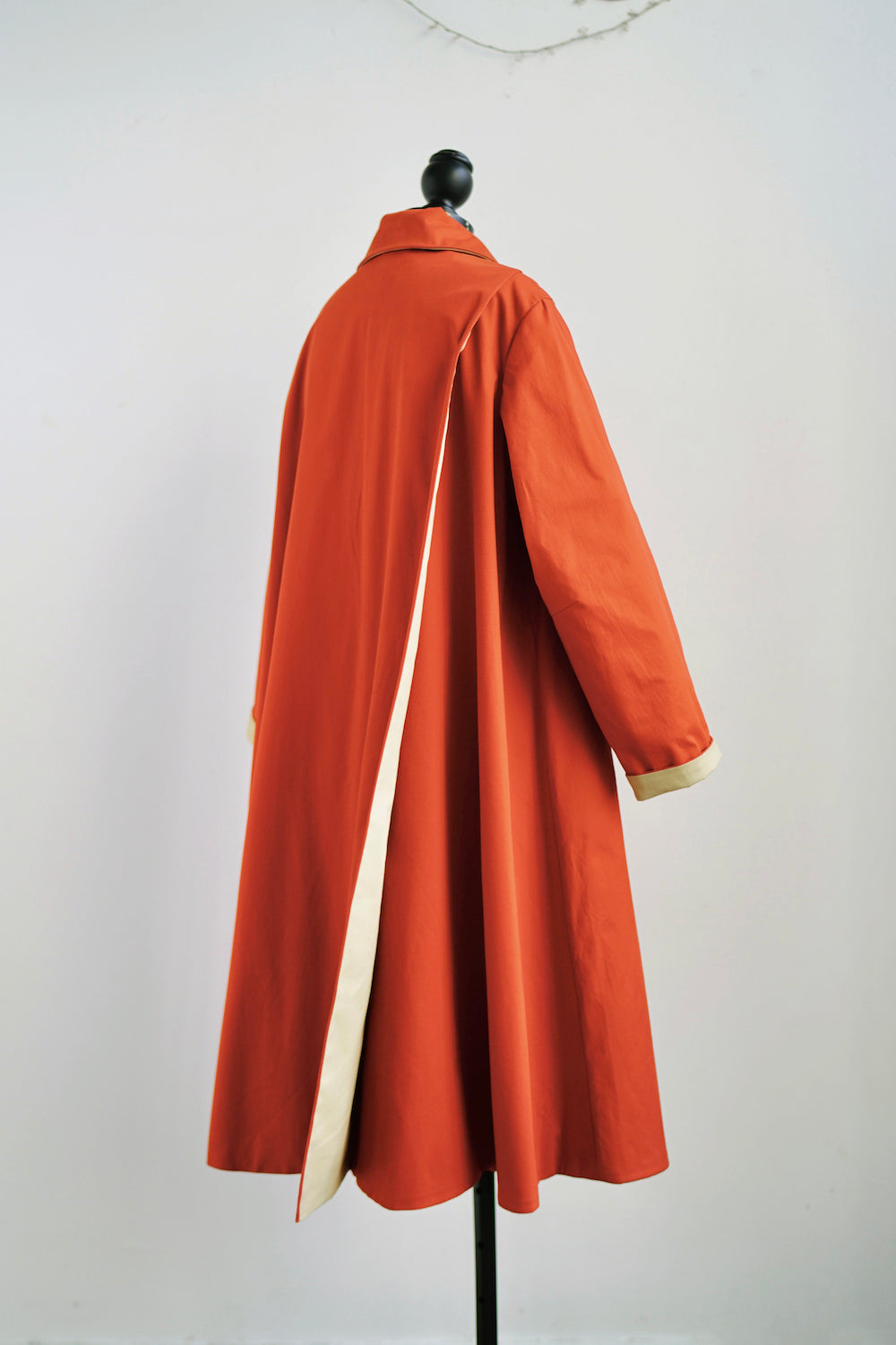 1950s｜Reversible Two-tone Swing Coat （Orange）