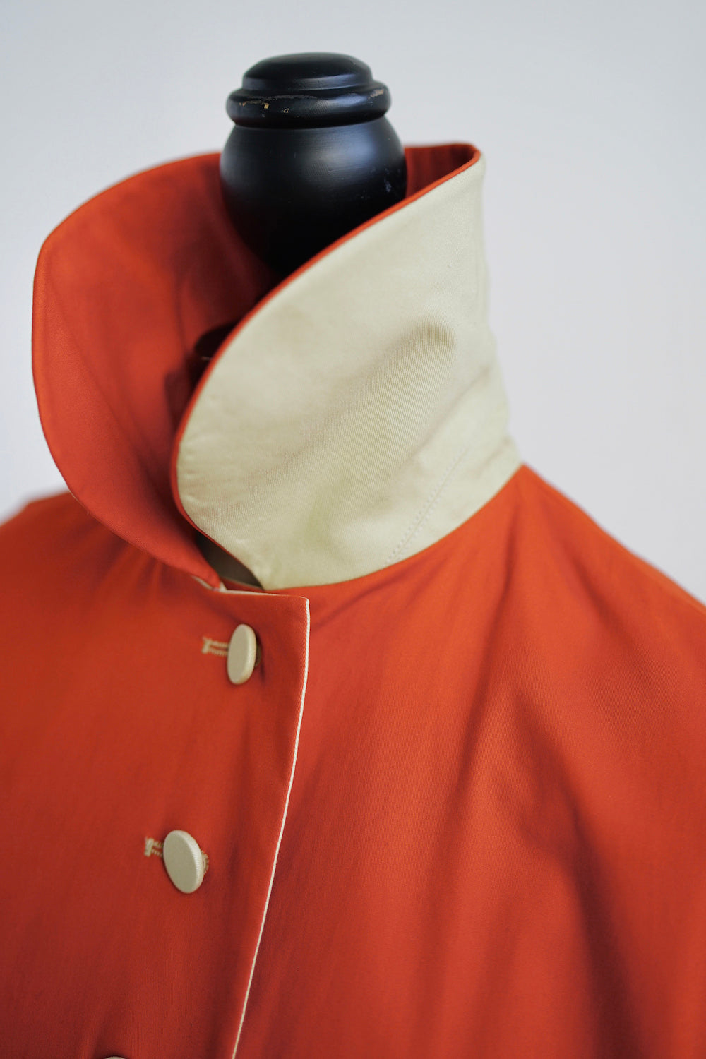 1950s｜Reversible Two-tone Swing Coat （Orange）