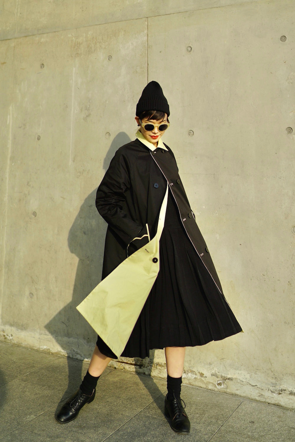 1960s｜Reversible A-line Trench Coat