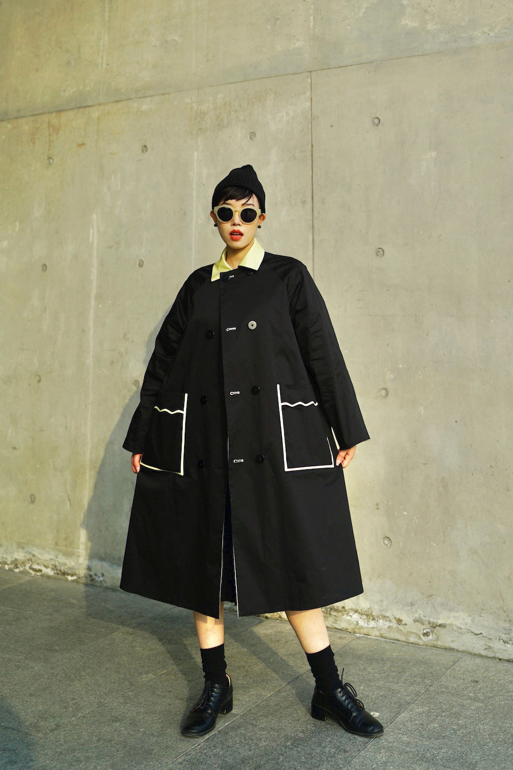 1960s｜Reversible A-line Trench Coat