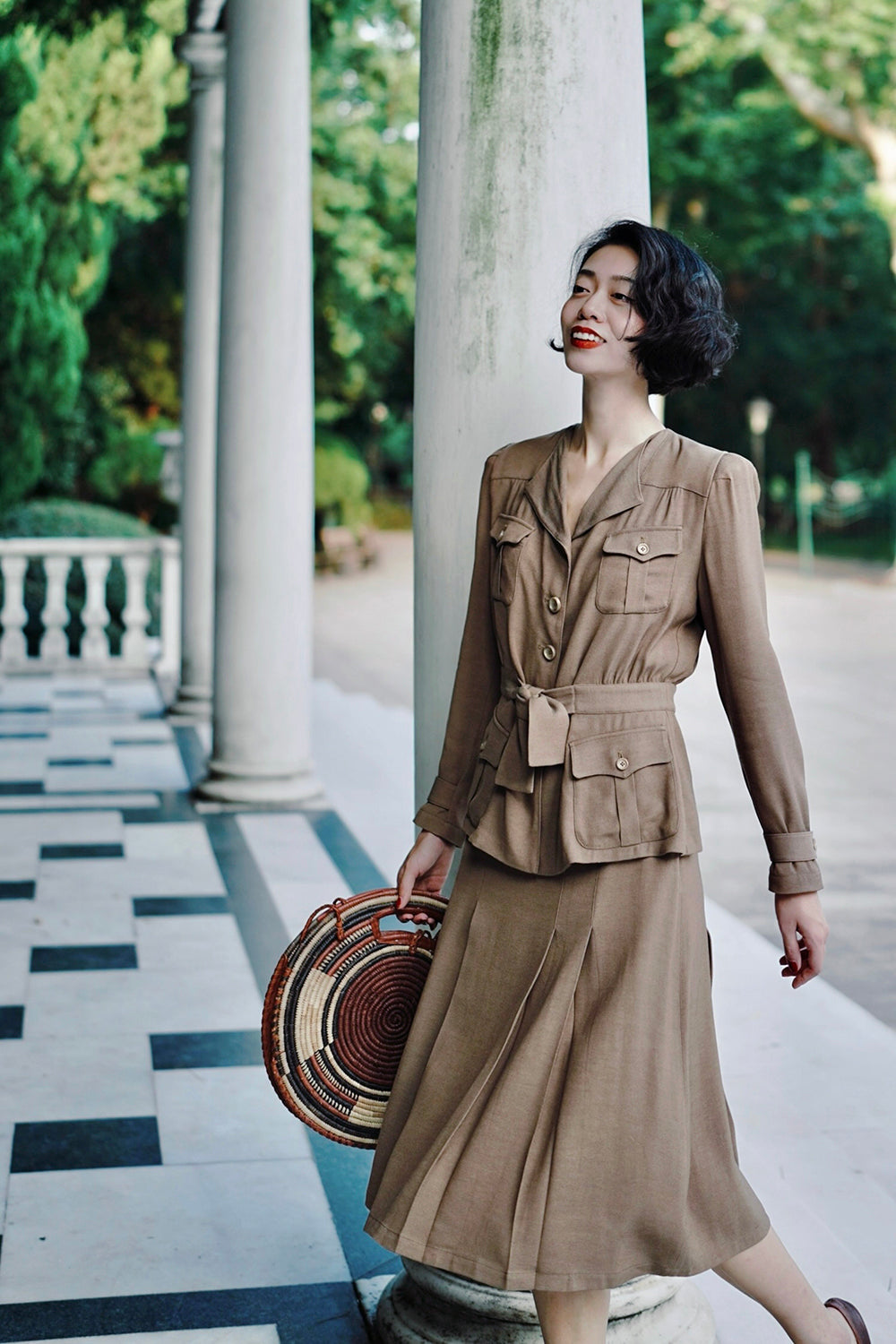 1940s｜ Safari Suits ｜Tops & Skirts & Pants