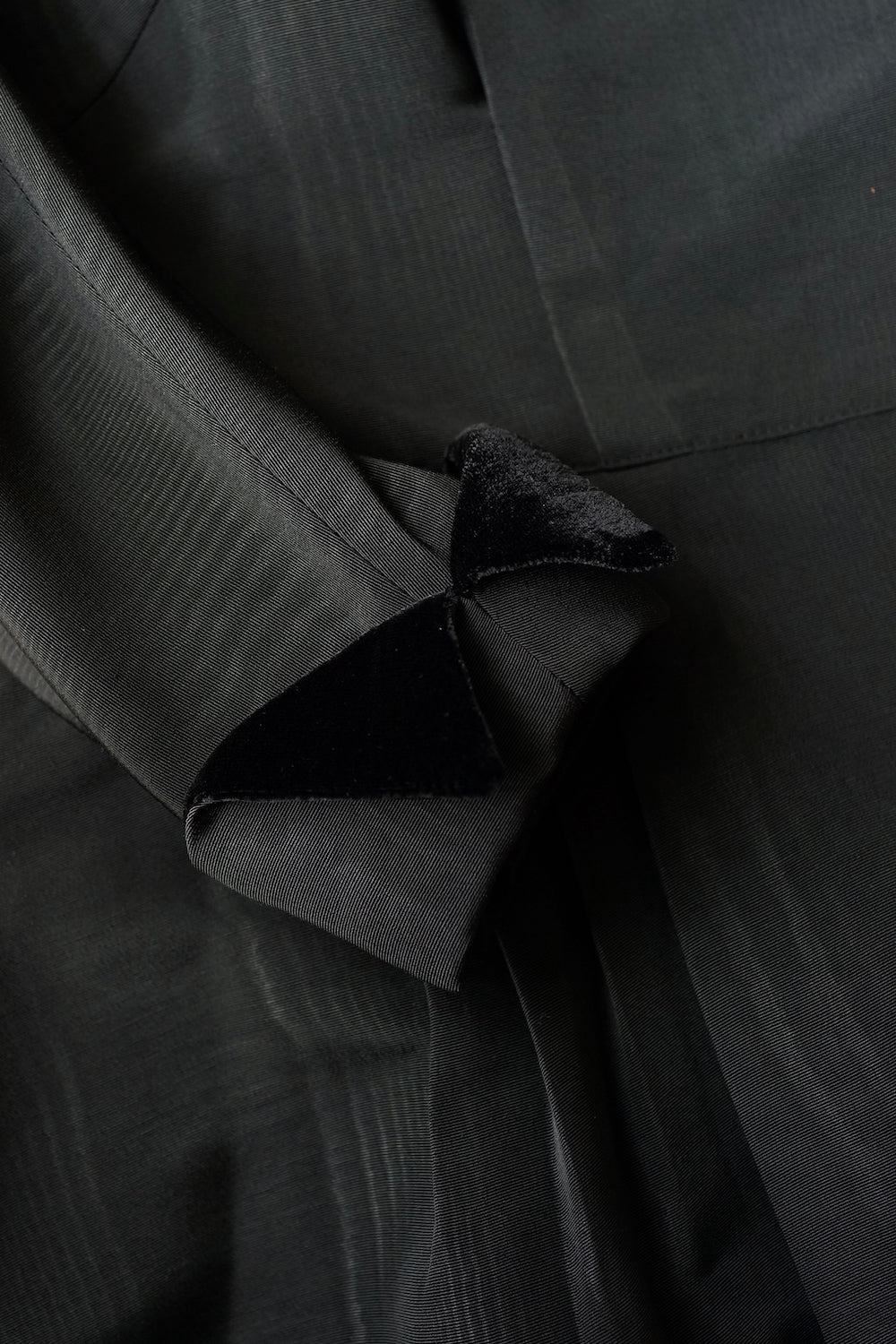 1950s｜Classic Trench Coat Dress｜ Black&White