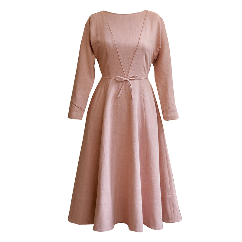 1950s｜Basic Cut Swing Dress