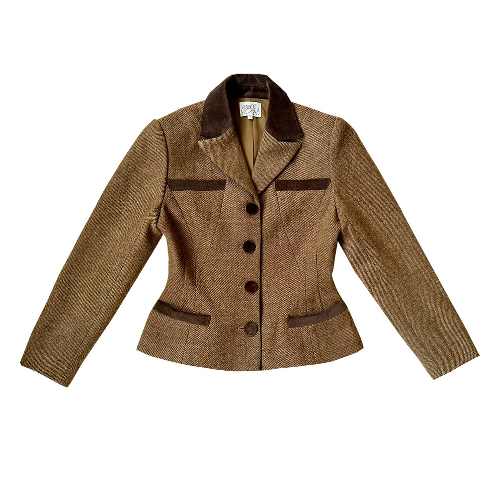 1940s｜WWII-style Tweed Jacket – Bee's Knees