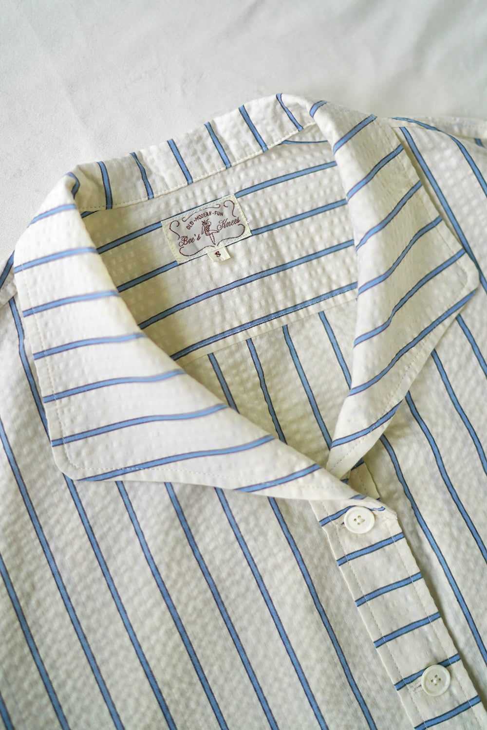 1950s｜Striped Oversize Shirt