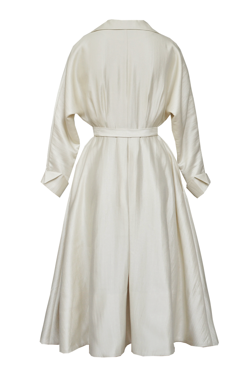 1950s｜Classic Trench Coat Dress｜ Black&White