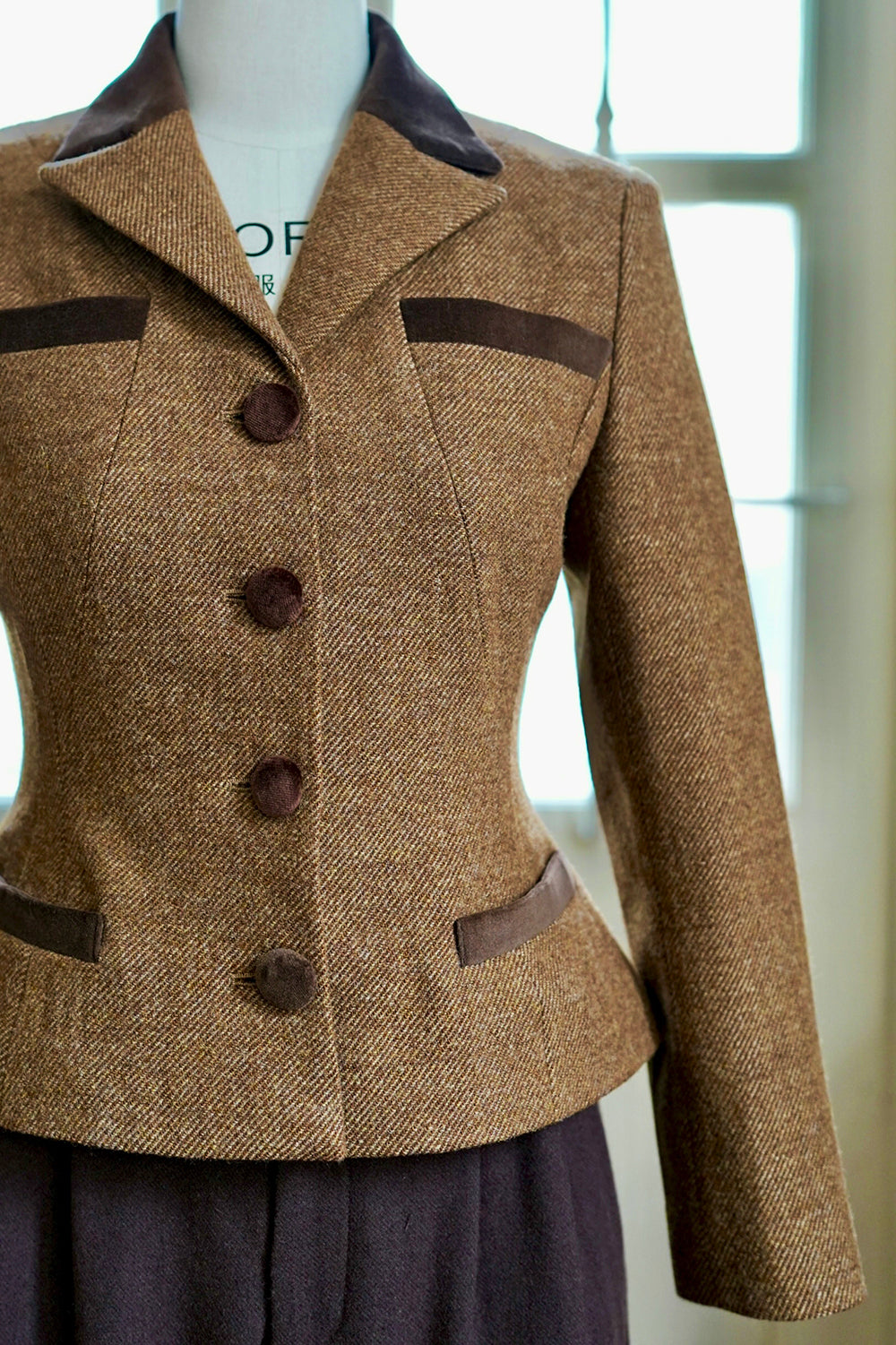 1940s｜WWII-style Tweed Jacket