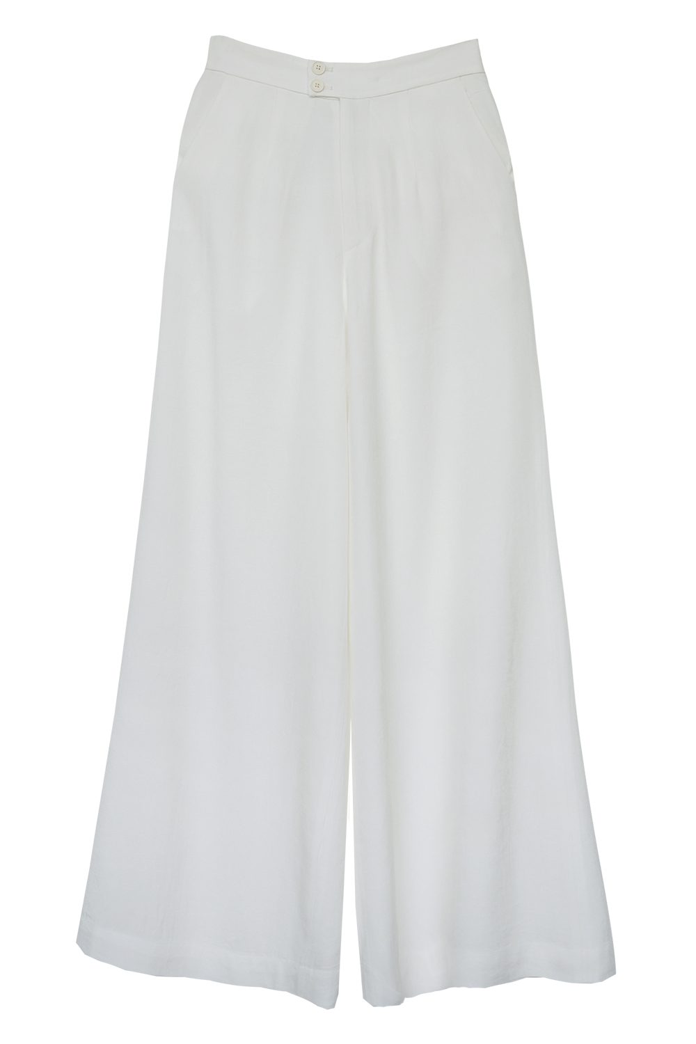 1930s｜White Wide-leg Pants & Short Jacket