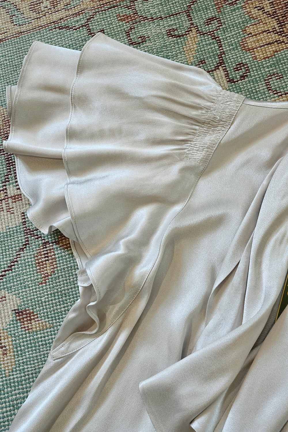 1930s｜Moon Goddess Silver Gown Set