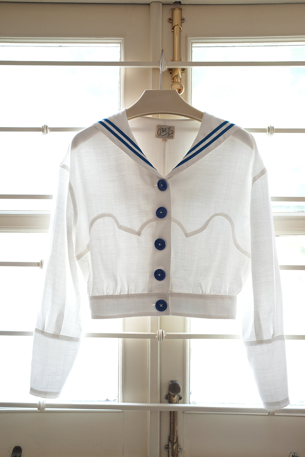 1910s｜Double-Breasted Sailor Set｜Jacket&Skirt