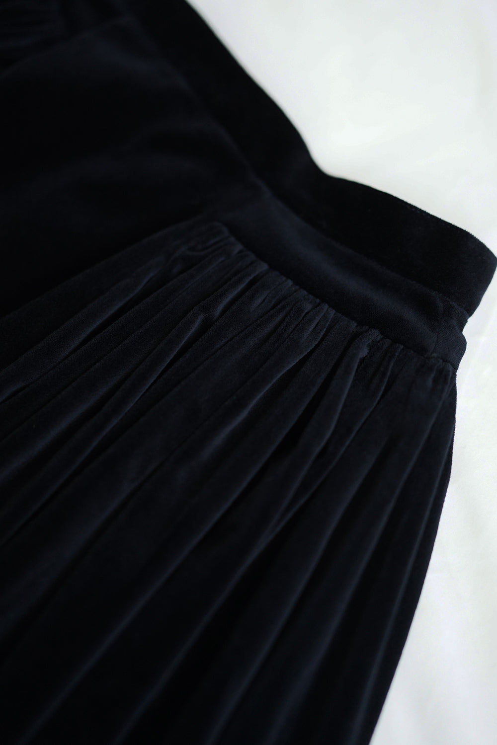 1950s｜Side-pleated Swing Skirt