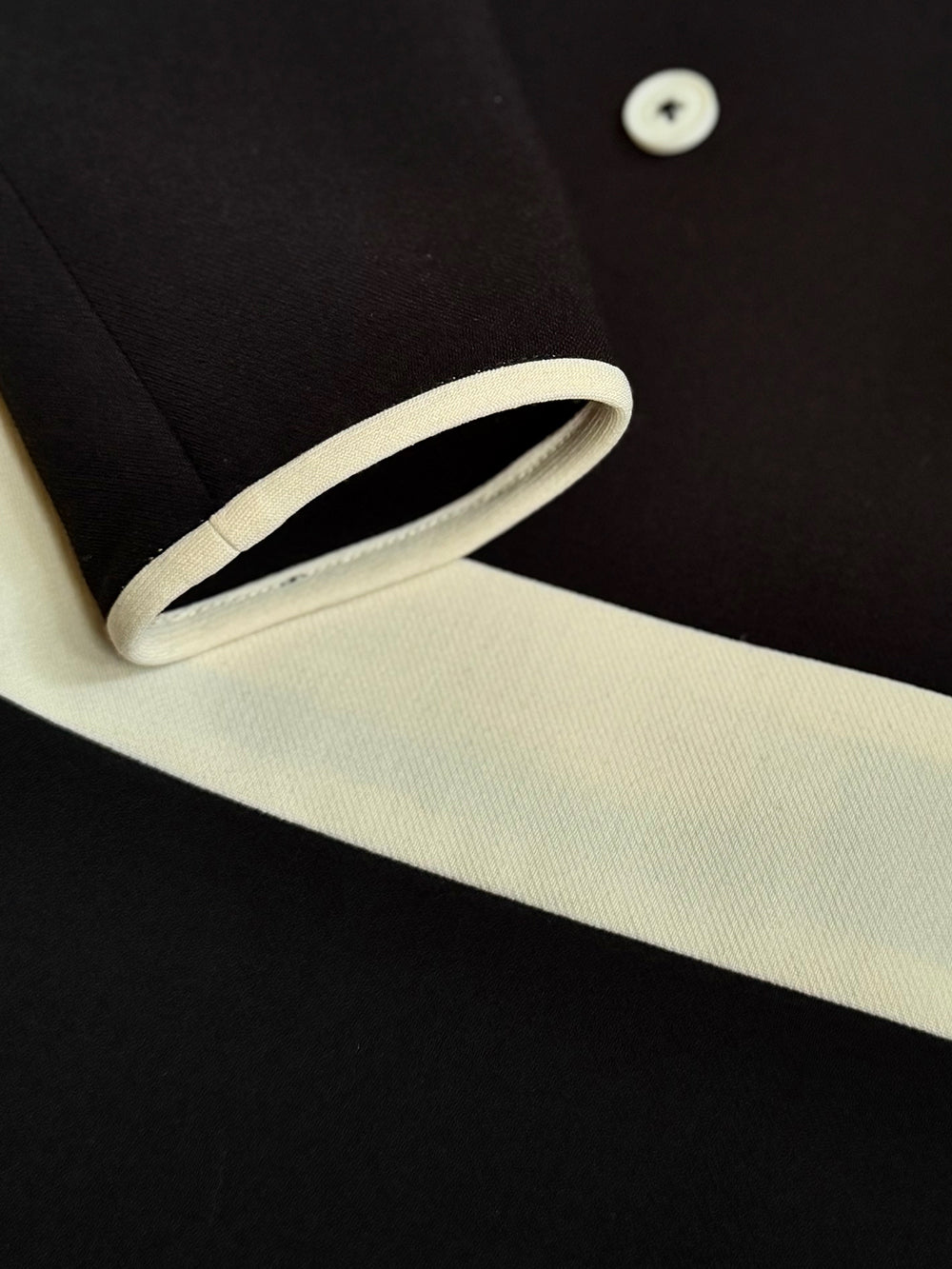 1960s｜Black and White Mod Mini Dress