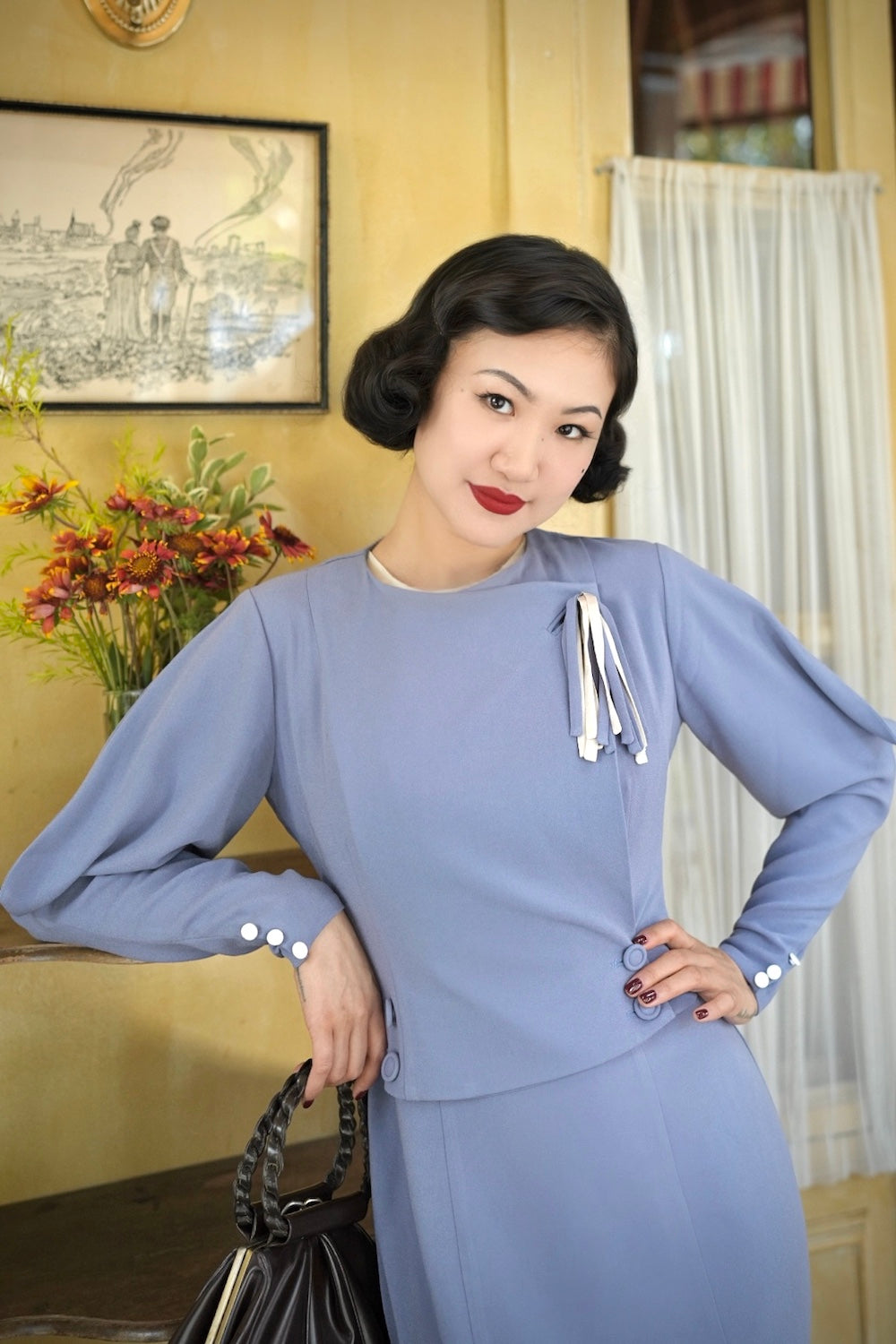 1930s｜The Four Seasons 2Pc Set