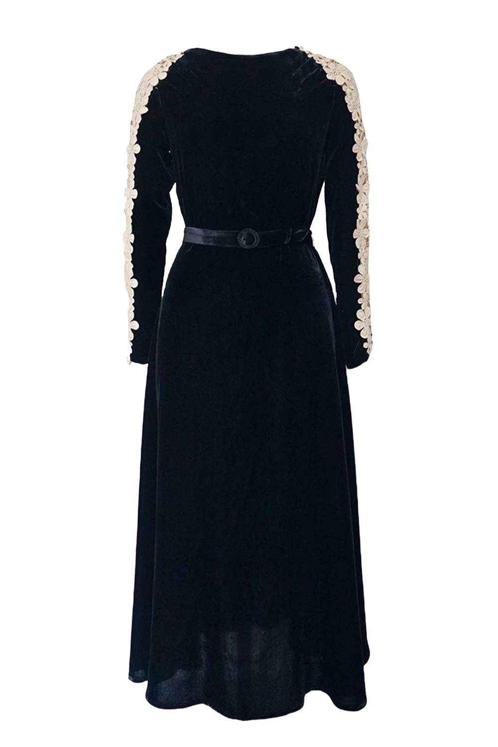 1930s｜Lace Long Sleeve Dress