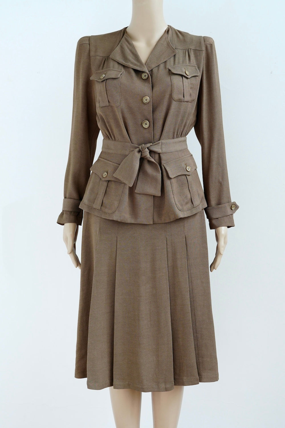 1940s｜ Safari Suits ｜Tops & Skirts & Pants