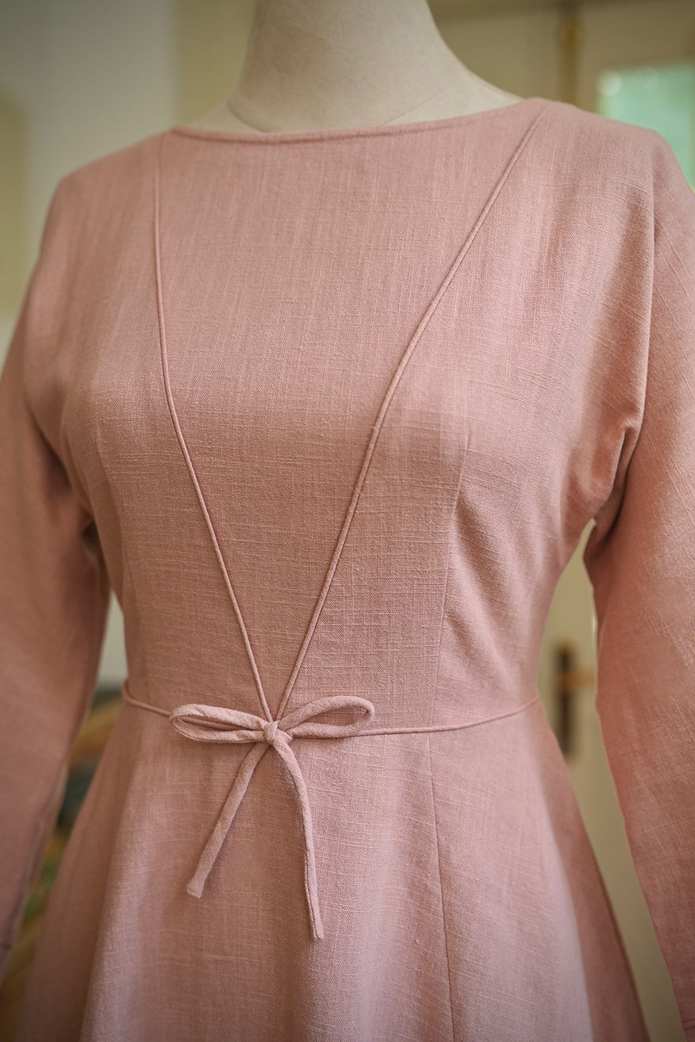 1950s｜Basic Cut Swing Dress
