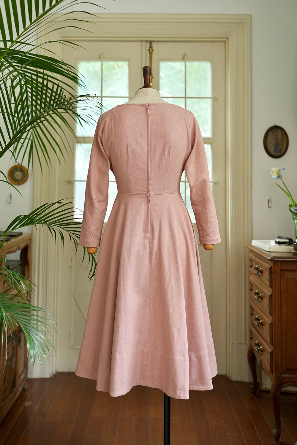 1950s｜Basic Cut Swing Dress