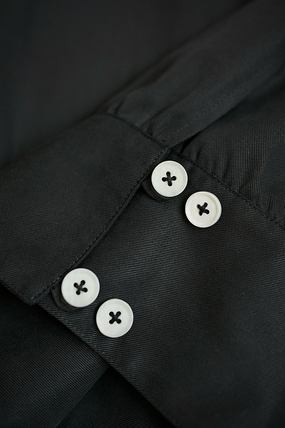 1920s ｜Doll-Collar Pleated Dress Set (Black&Yellow)